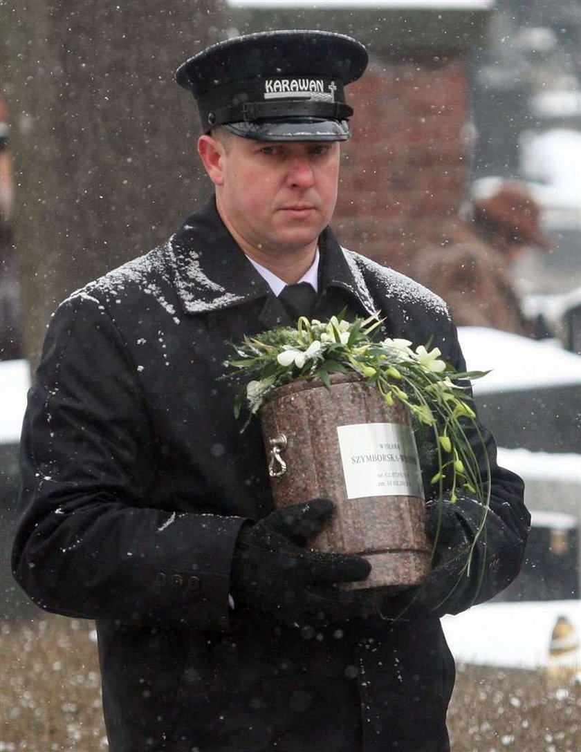 Znani na pogrzebie Szymborskiej