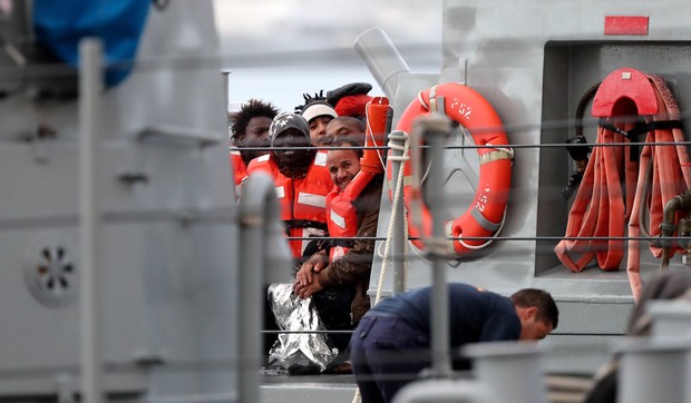 Migranti EPA DOMENIC AQUILINA