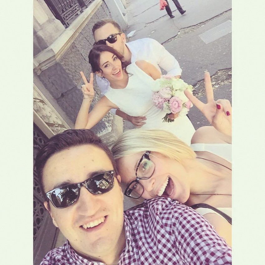 Jedan dan, dva venčanja: Sanja (gore) i Nina (dole)