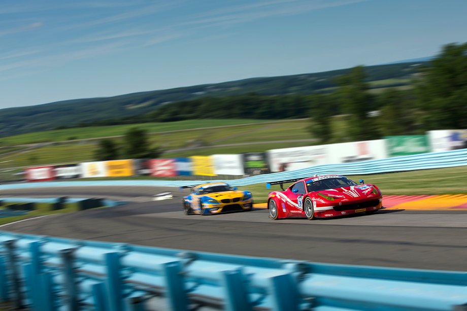 The race started out in the rain, which was tough for the various teams to deal with, but after about an hour the weather cleared and the cars could run flat-out.