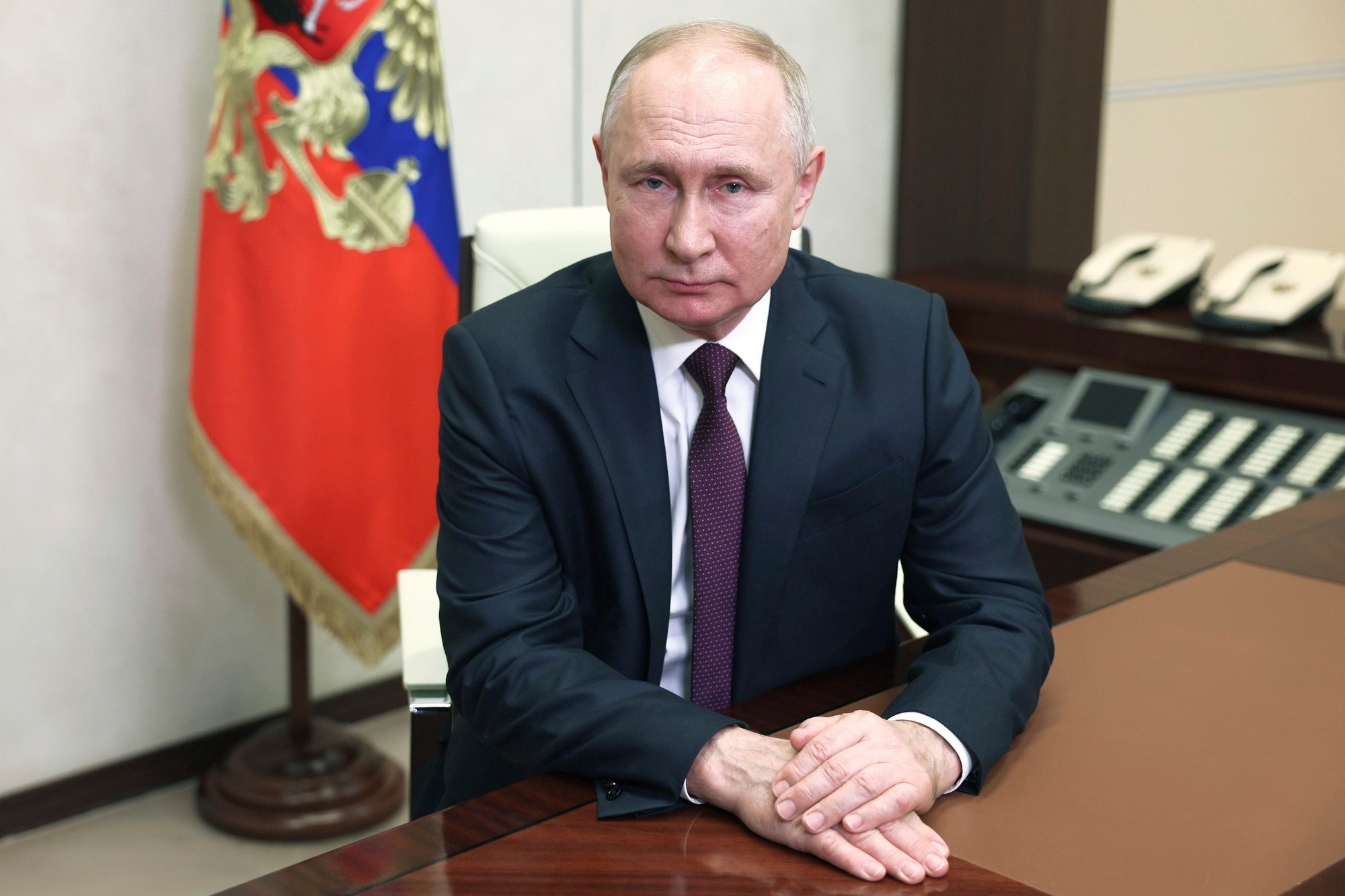 Ruský prezident Vladimir Putin.
