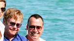 Elton John i David Furnish z dzieckiem na wakacjach w Saint Tropez