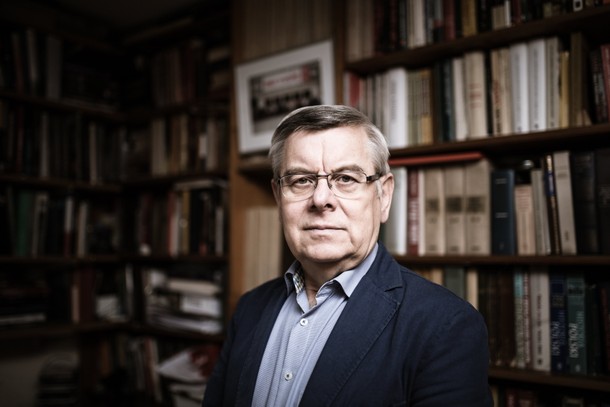 Polityk i historyk Tomasz Nałęcz