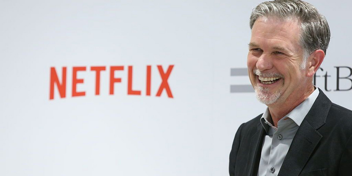 Reed Hastings, CEO Netfliksa, ma powody do zadowolenia