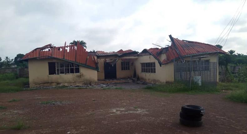 INEC office burnt in Ebonyi [INEC]