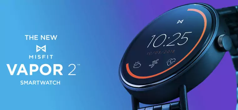 Misfit Vapor 2 – smartwatch na WearOS w dwóch rozmiarach