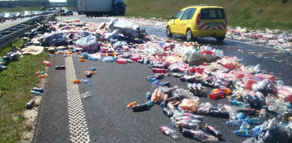 Autostrada zablokowana! Dwa wypadki w jednym miejscu