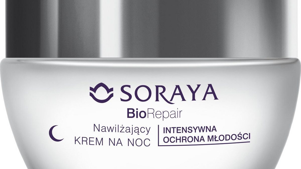 Soraya przedstawia nowatorski BioRepair. Nawilżający krem na noc Soraya BioRepair polecany jest wszystkim kobietom, które jak najdłużej chcą cieszyć się młodą i przyjemnie gładką skórę, a równocześnie działać na nią substancjami, które pochodzą z natury. Krem nie tylko dostarcza głębokiego i długotrwałego nawilżenia, ale też działa kojąco.