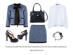 Tweed - ciepły, stylowy, idealny na jesień. STYLIZACJE