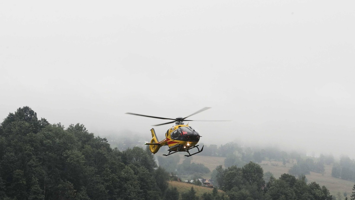 Burza w Tatrach. Szlak na Giewont zamknięty do odwołania