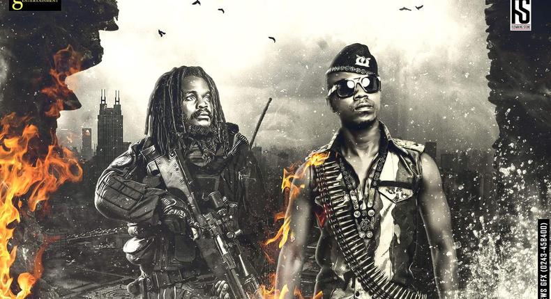 Flowking Stone - Soldier Feat. Ras Kuuku cover art