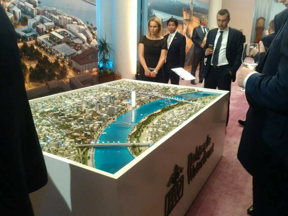 Maketa "Beograd na vodi"