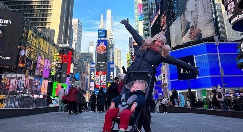 Hannah Crown, a British mother, was not looking to move when her husband was offered a job in New York City.Hannah Crown
