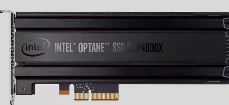 Intel Optane – dyski SSD dla centrów przetwarzania danych