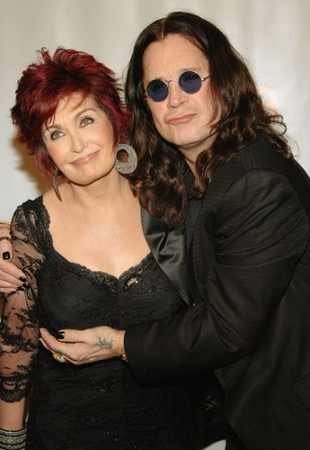 Ozzy Osbourne z żoną Sharon