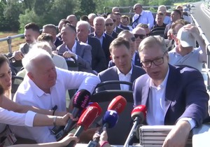 Vučić na Moravskom koridoru