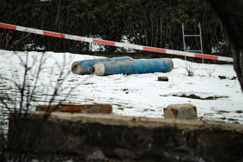 Gliwice. Eksplozja butli z gazem w garażu. Zginął 55-latek