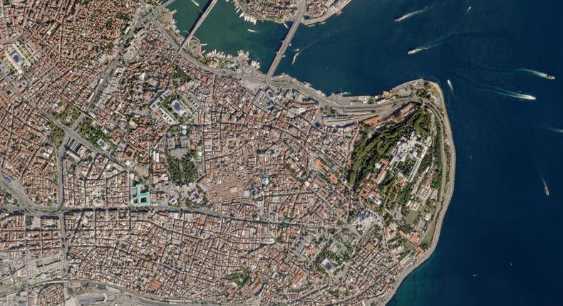 terra bella satellite image