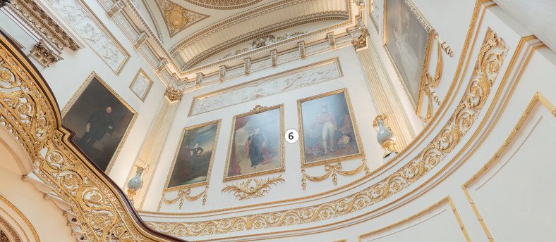 Pałac Buckingham: główne schody