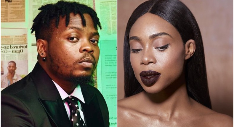 Olamide and Maria Okan are expecting their first child together but there's more to their relationship. [Instagram/Baddosneh/Maria Okan]