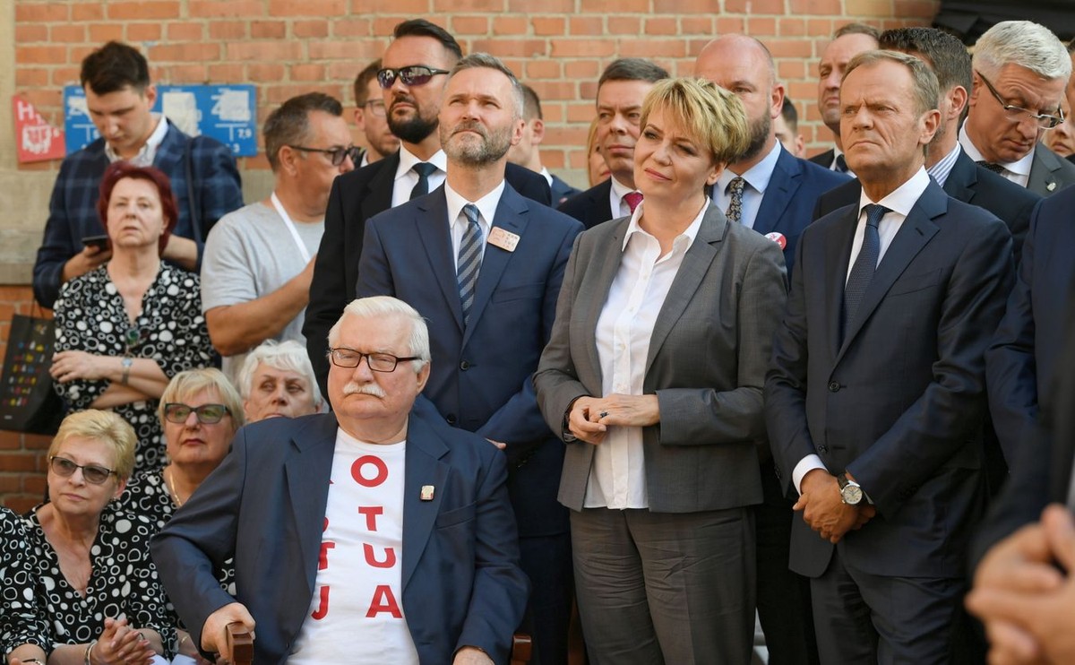 Lech Wałęsa Donald Tusk
