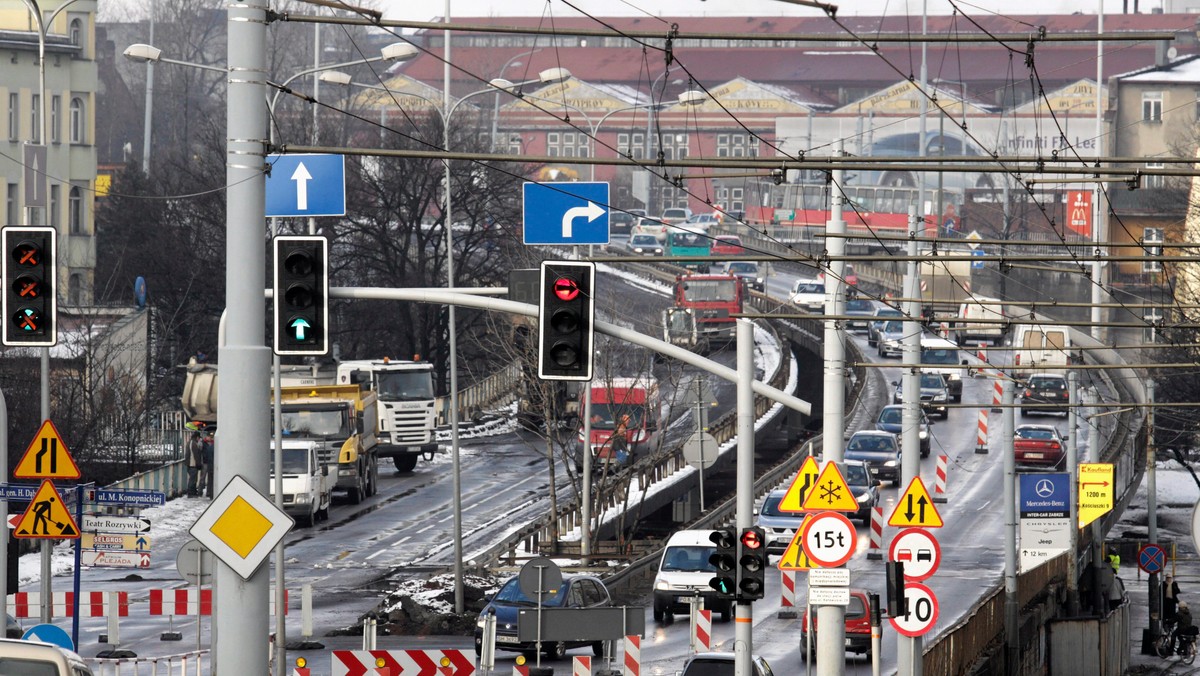 Kierowcy mogą odetchnąć z ulgą. Koniec z korkami przed chorzowską estakadą.