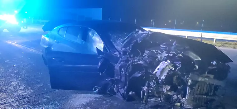 BMW na autostradzie A1 jechało ponad 300 km/h. Zrekonstruowano wypadek