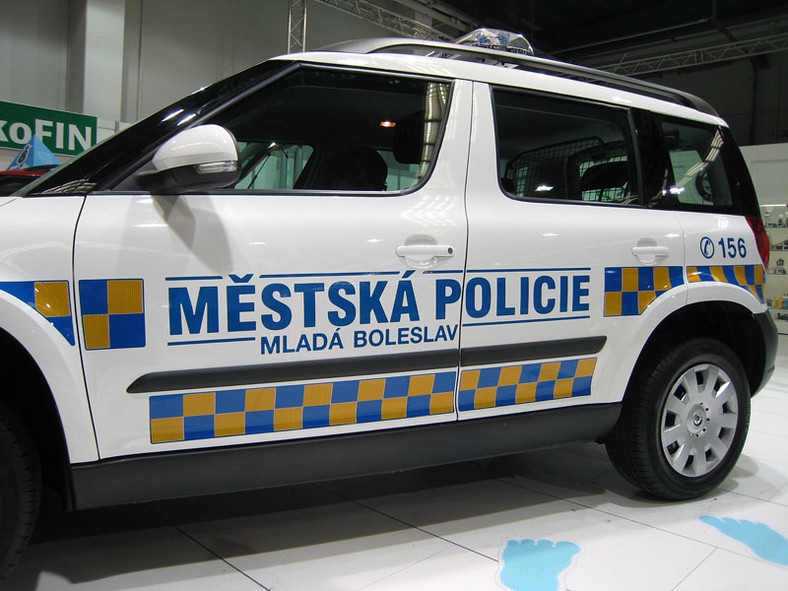 Škoda przedstawiła model Yeti dla policji