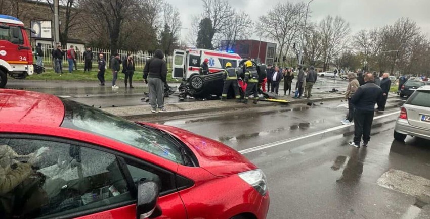 Saobraćajna nesreća u Pančevu