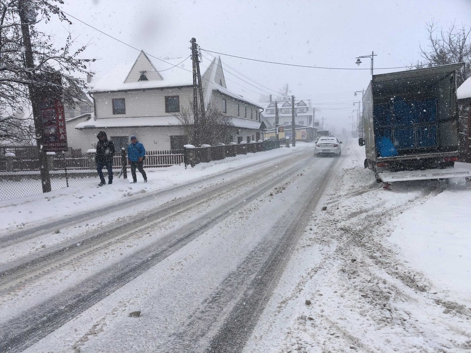 Atak zimy na południu Małopolski 