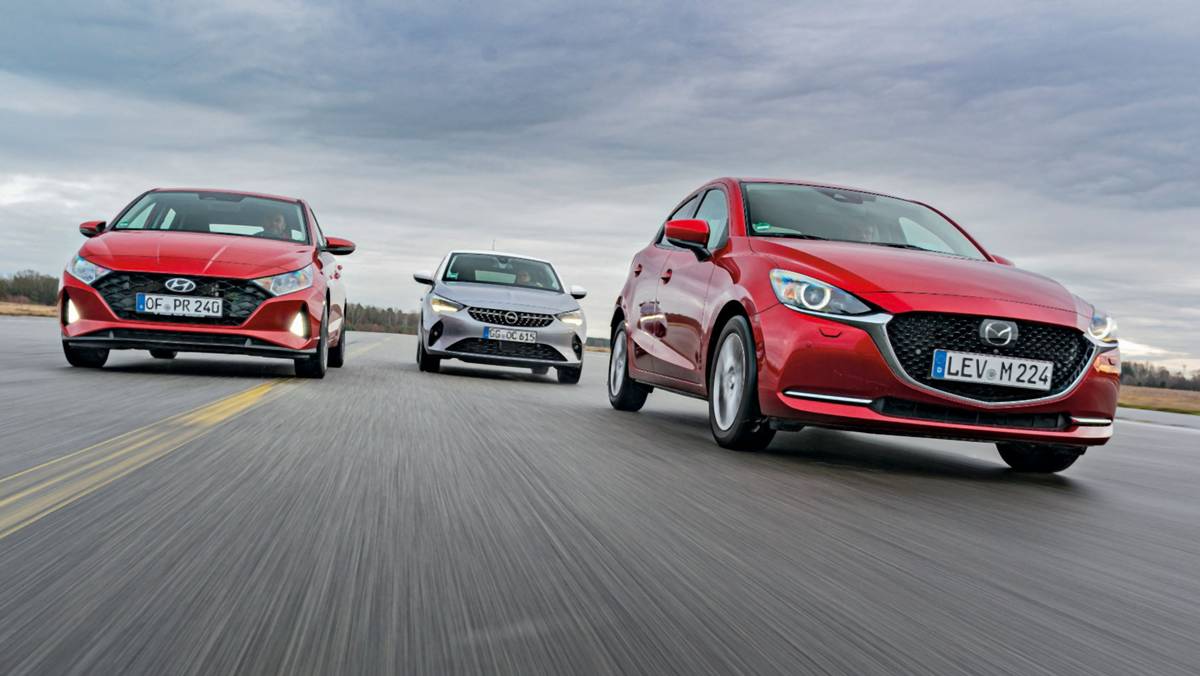Porównanie: Hyundai i20, Opel Corsa i Mazda 2