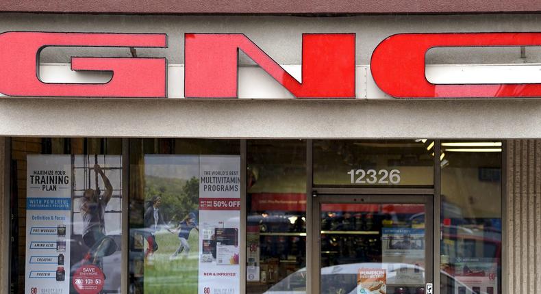 FILE PHOTO: A GNC store is seen in Westminster, Colorado October 22, 2015. REUTERS/Rick Wilking