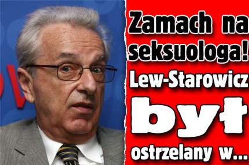 Zamach na seksuologa! Lew-Starowicz był ostrzelany w...