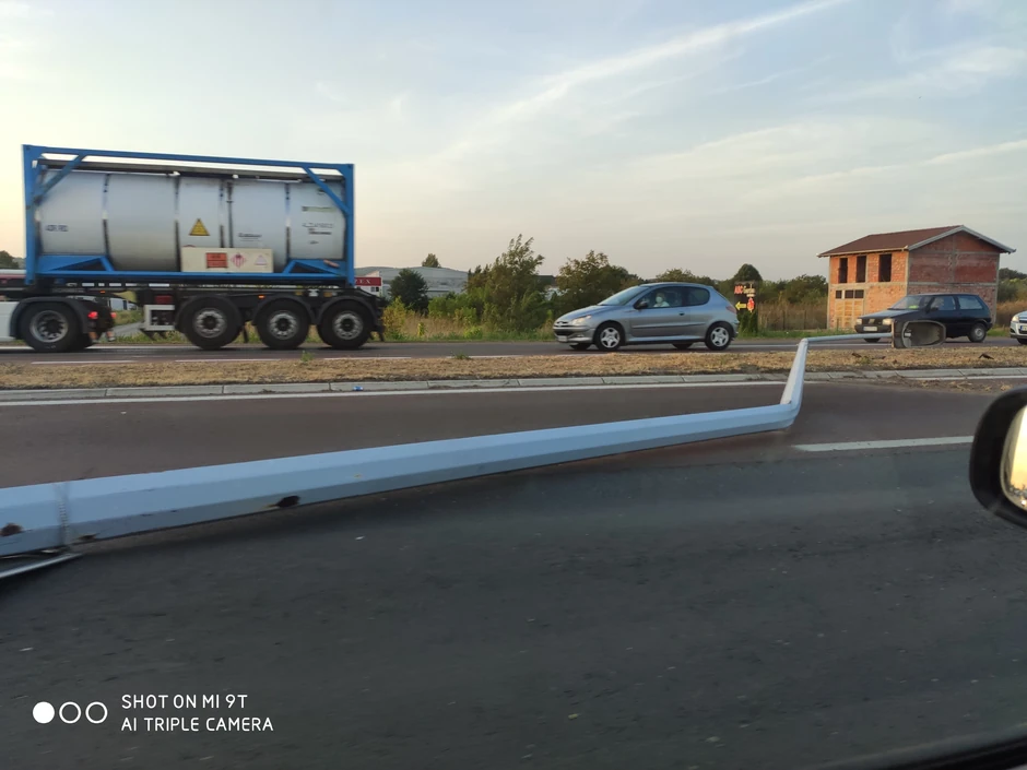 Udes na Pančevačkom putu