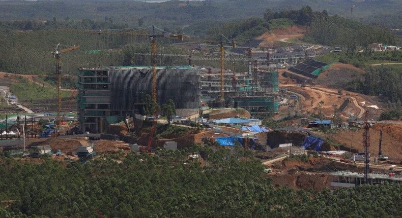 Indonesia's new capital Nusantara is under construction.Firdaus Wajidi/Anadolu/Getty Images