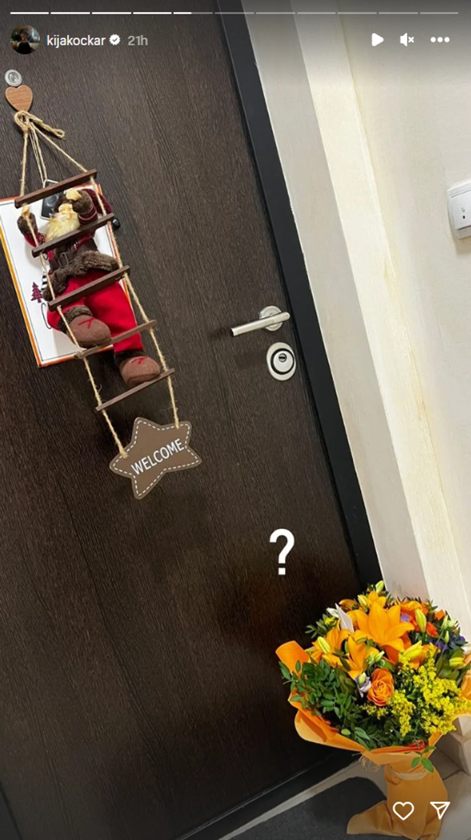 Kija Kockar, objava na Instagramu