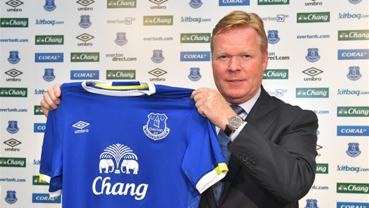 Nowy menedżer Evertonu Ronald Koeman ma zamiar zaistnieć z klubem w rozgrywkach europejskich. Po latach spędzonych w środkowej części tabeli Premier League ekipa z Goodison Park planuje powalczyć o miejsca gwarantujące grę w pucharach.