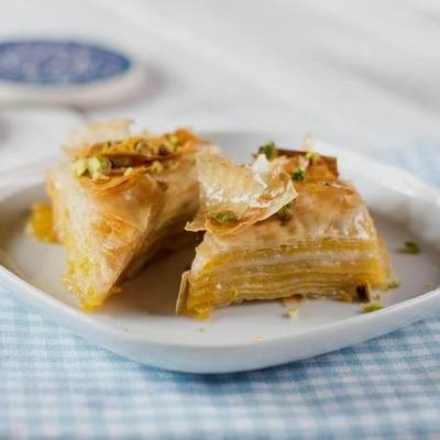 Narancsos-vaníliás baklava