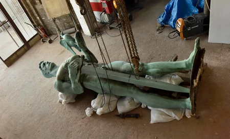 Spomenik Pobednik u Smederevu vajar Kuzmanović