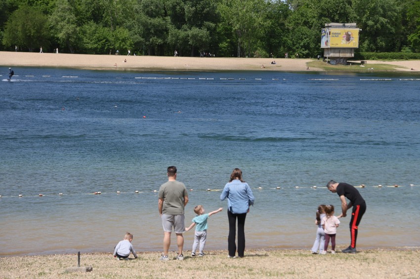 Ada Ciganlija, lepo vreme