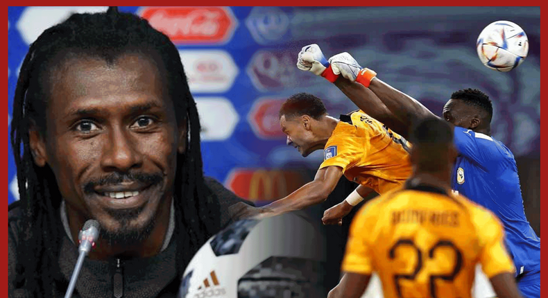 Aliou Cissé renouvelle sa confiance en Edouard Mendy (Photomontage Pulse)