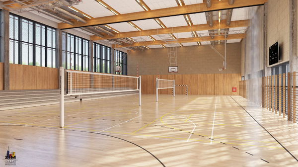 W szkole przy ul. Hutniczej na Pilczycach ma powstać m.in. nowoczesna sala gimnastyczna