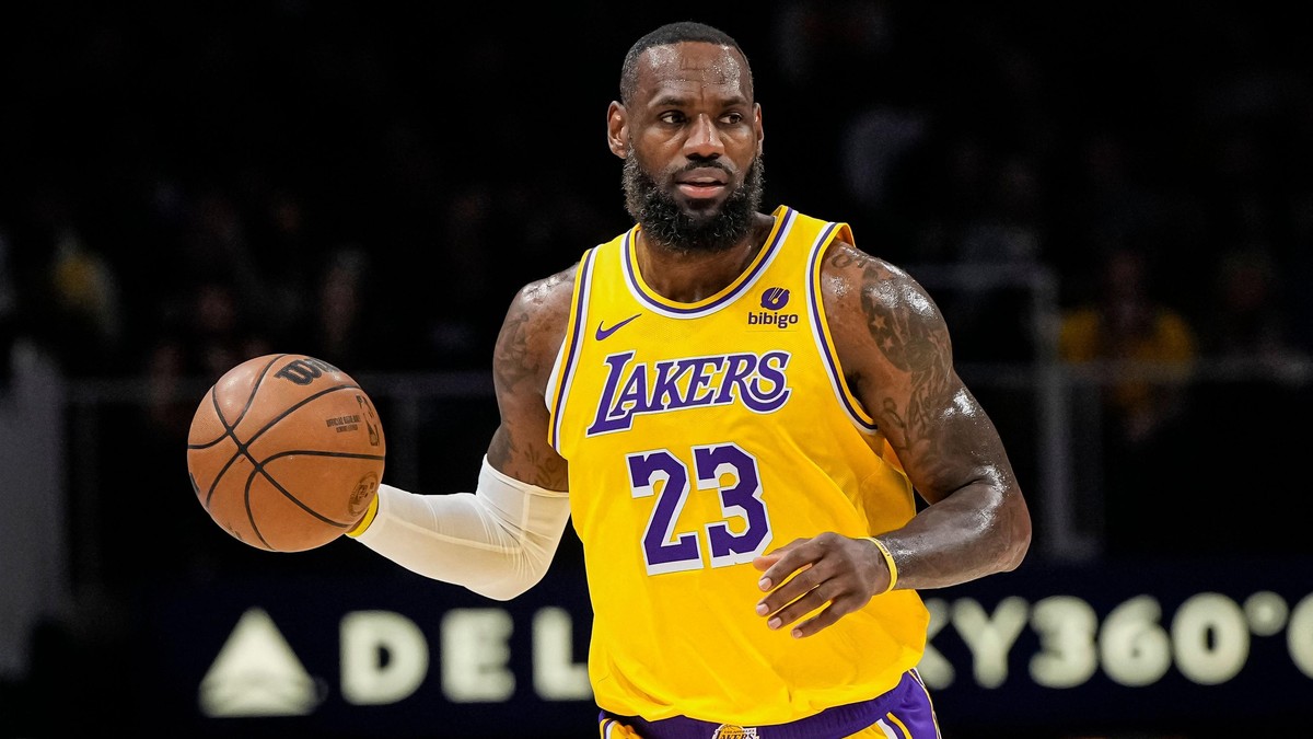Lebron Džejms u dresu LA Lejkersa | Foto: Reuters
