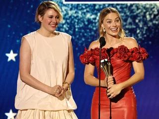 Na zdjęciu od lewej:  Greta Gerwig i Margot Robbie