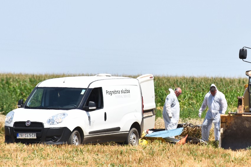Pilot Vladimir Bulat nastradao je na licu mesta