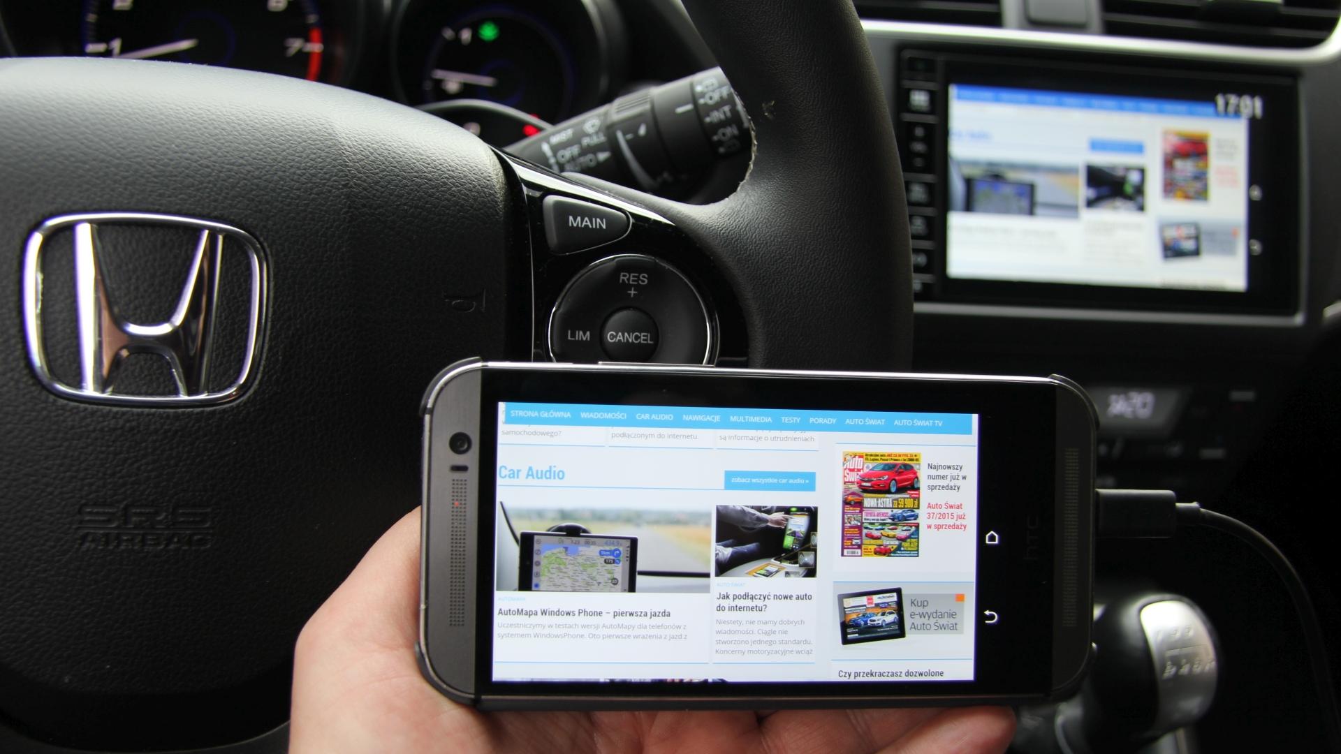 Test: Honda Connect, Czyli Jak Podłączyć Telefon W Samochodzie