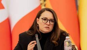 Ukrajinska premijerka Julija Sviridenko