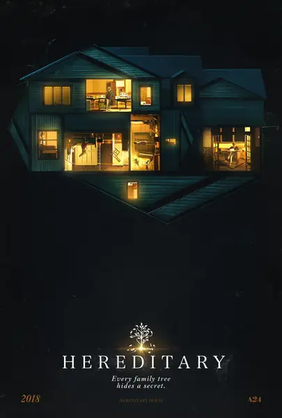 Plakat horroru &quot;Hereditary&quot;