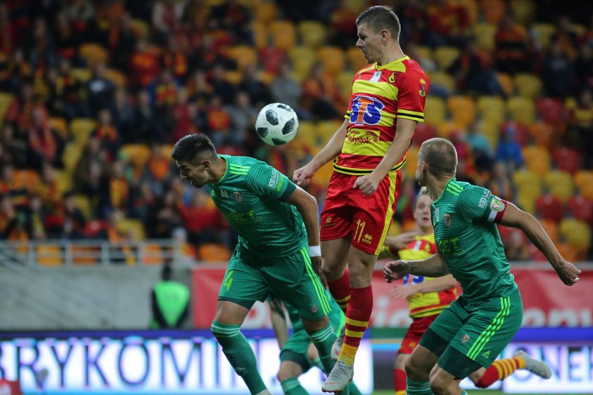 01.10.2018 JAGIELLONIA BIALYSTOK - SLASK WROCLAW EKSTRAKLASA PILKA NOZNA