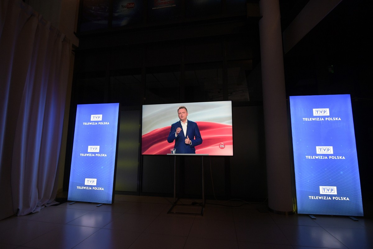 Szymon Hołownia, Debata TVP
